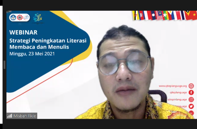 Tingkatkan Literasi, SEAQIL Adakan Webinar Strategi Peningkatan Literasi Membaca dan Menulis