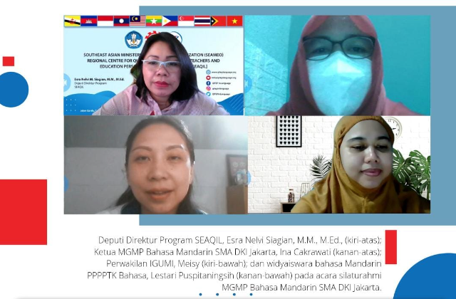 Jalin silaturahmi dengan MGMP Bahasa Mandarin, SEAQIL promosikan Klub Bahasa Mandarin