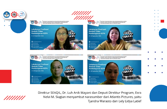 SEAQIL finalisasi naskah video pembelajaran BIPA