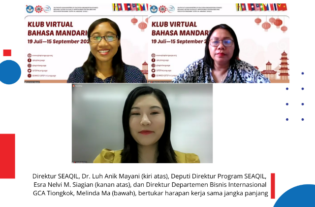 Pembelajaran Kreatif Bahasa Mandarin Bersama SEAQIL dan GCA