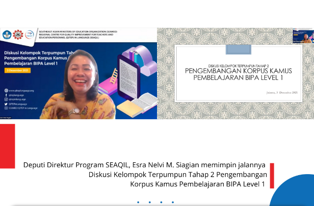 SEAQIL dan Pengajar BIPA Siap Olah Ribuan Kata Untuk Korpus Kamus Pembelajaran BIPA Level 1 