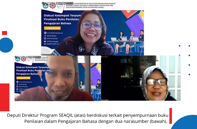 SEAQIL Lakukan Finalisasi Buku Penilaian dalam Pengajaran Bahasa