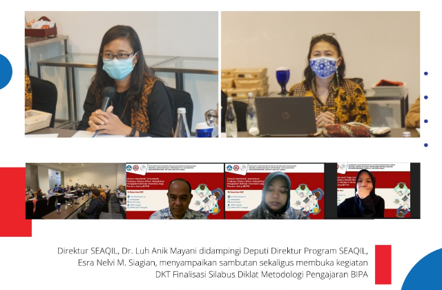 SEAQIL finalisasi Silabus Diklat Metodologi Pengajaran BIPA