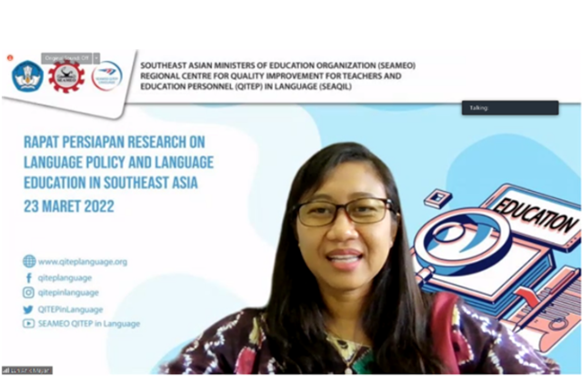 SEAQIL Siap Gandeng FPBS UPI dalam Research on Language Policy and Language Education in Southeast Asia