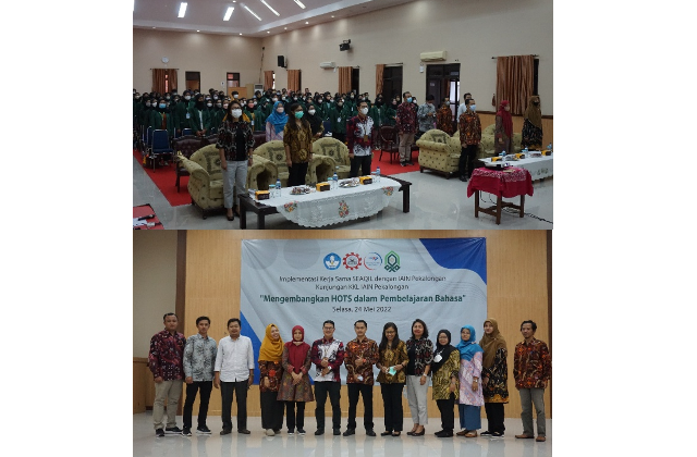 Implementasikan kerja sama dengan IAIN Pekalongan, SEAQIL ajak mahasiswa Tadris Bahasa Inggris pelajari HOTS