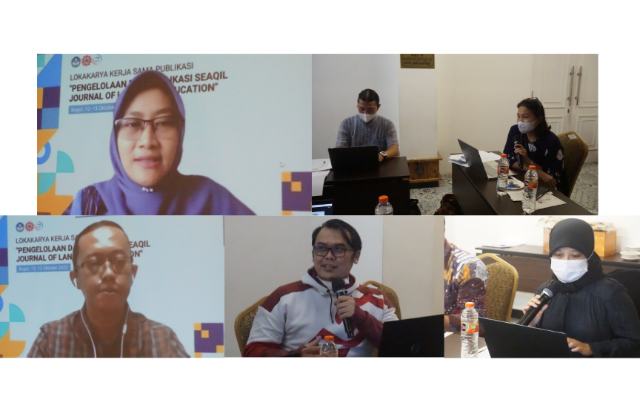 SEAQIL siapkan publikasi SEAQIL Journal of Language Education