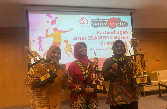 Pertandingan Persahabatan antar SCI 2023:  Tingkatkan Rasa Kekeluargaan antar SEAMEO Centre di Indonesia
