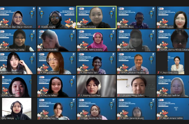 SEAQIL Ajak 25 Mahasiswa di Indonesia Membuat Digital Storytelling dalam Bahasa Mandarin