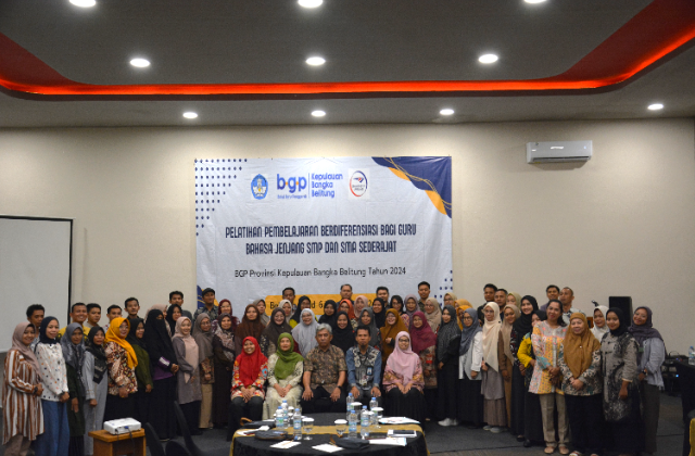 SEAQIL Mengoptimalkan Kompetensi Guru Bahasa Melalui Pelatihan Pembelajaran Berdiferensiasi di Bangka Belitung